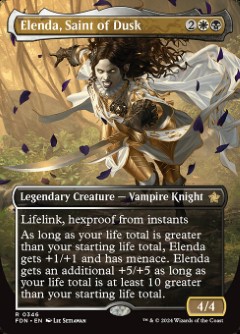 Elenda, Saint of Dusk Foundations Alternate Art